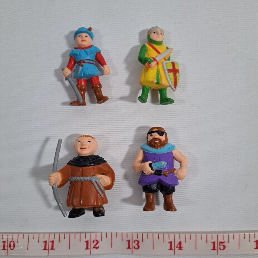 Soma Knights Mini Figures Castle 4 Figures Knight Robin Hood
